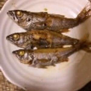 お店屋さんみたいな甘じょっぱ～い煮魚ができました